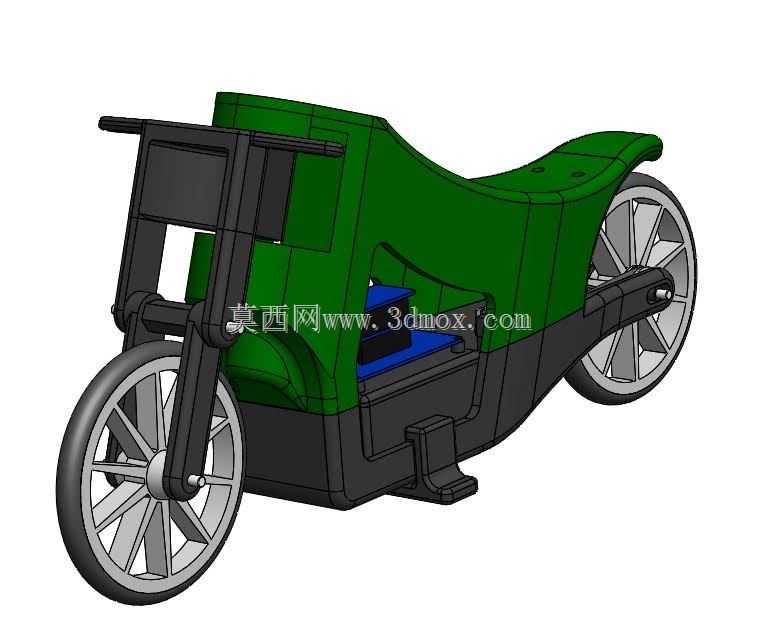 自平衡摩托车-STL和SolidWorks文件