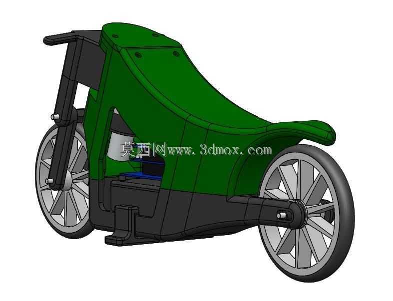 自平衡摩托车-STL和SolidWorks文件