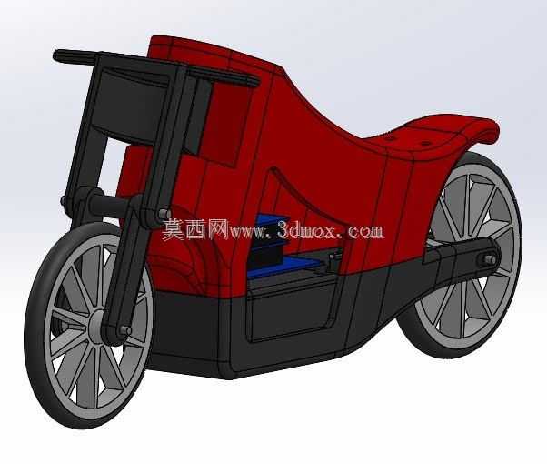 自平衡摩托车-STL和SolidWorks文件