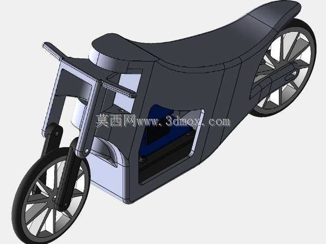 自平衡摩托车-STL和SolidWorks文件
