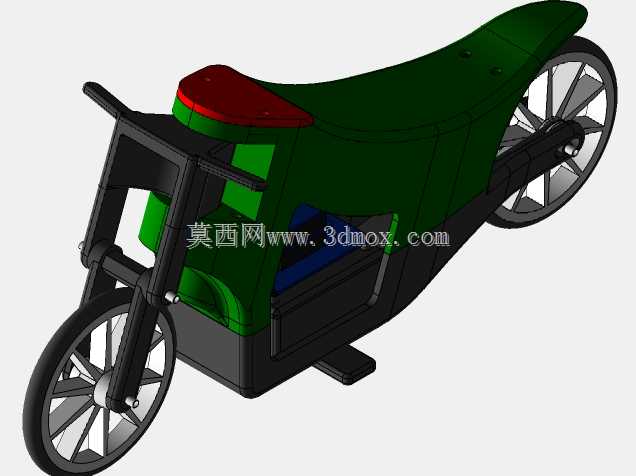 自平衡摩托车-STL和SolidWorks文件