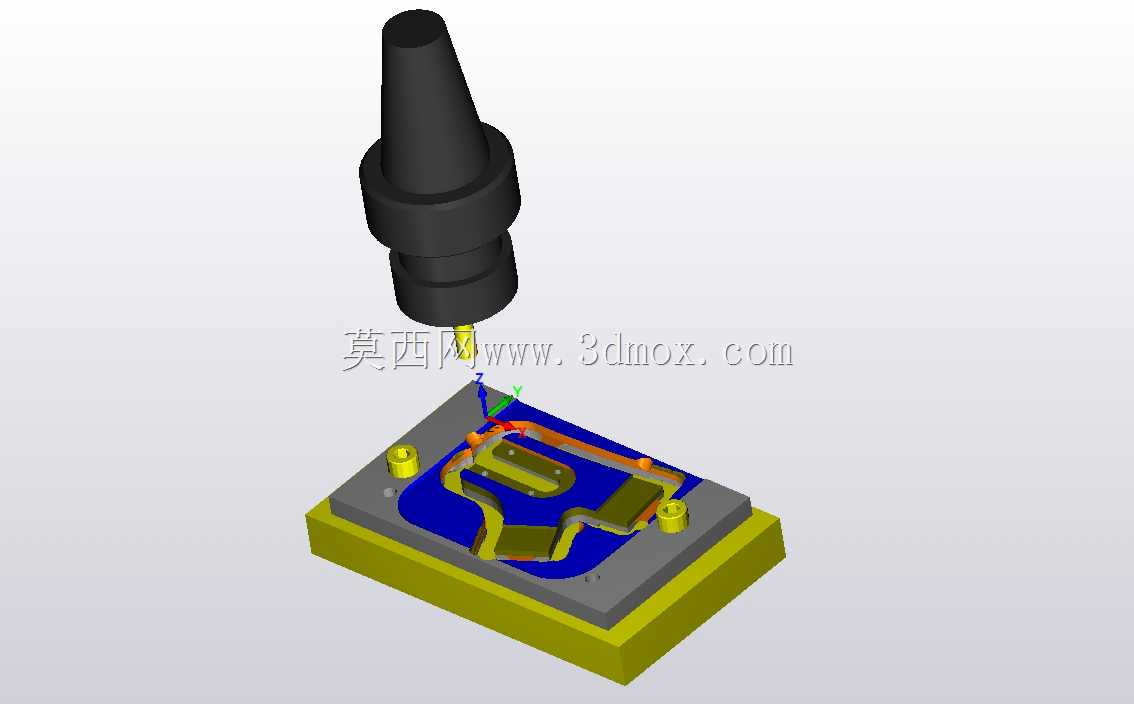 SolidCam 2014中的CNC程序示例