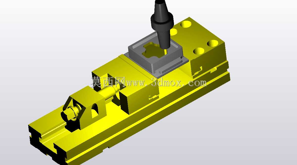 SolidCam 2017中的CNC程序示例