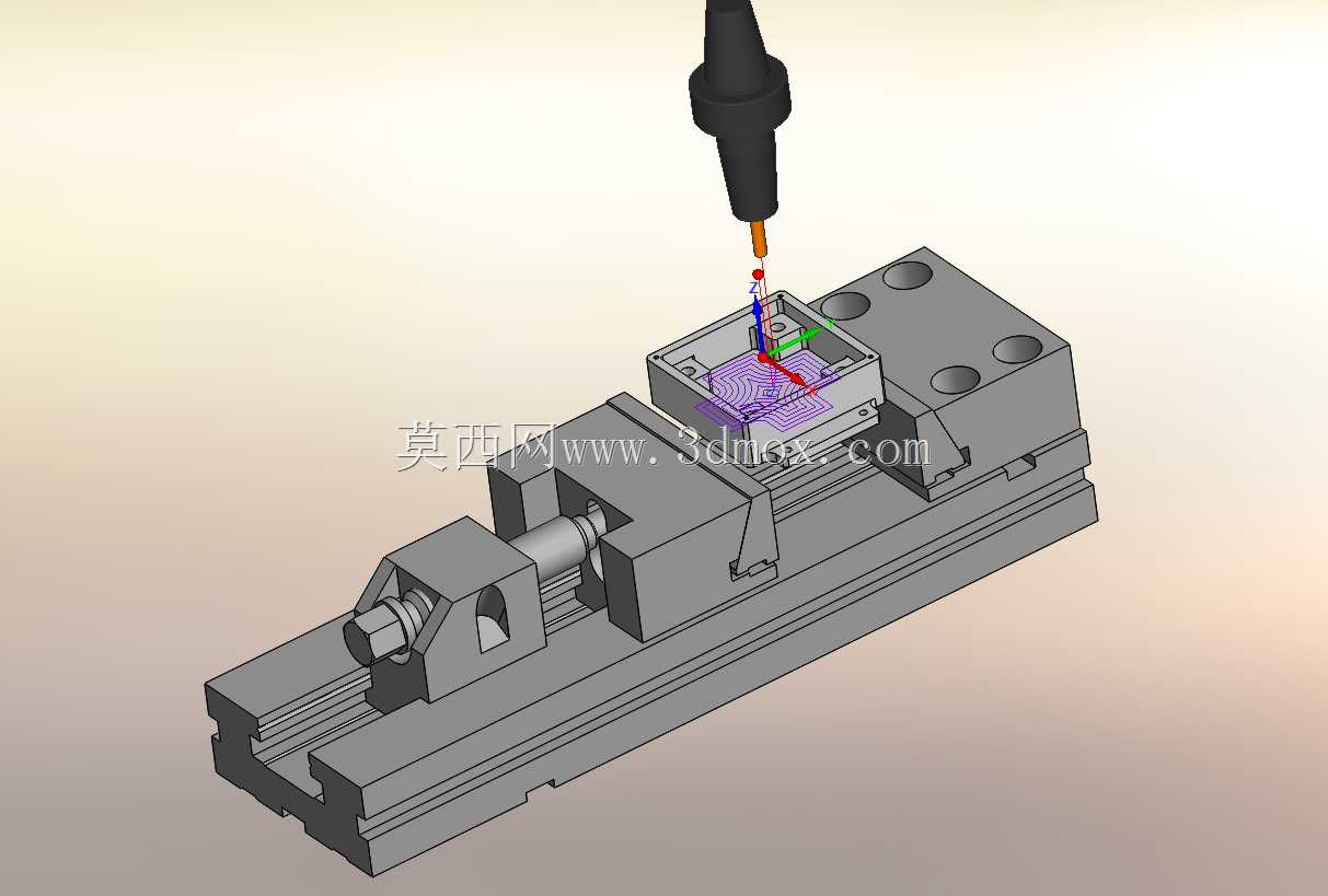 SolidCam 2017中的CNC程序示例