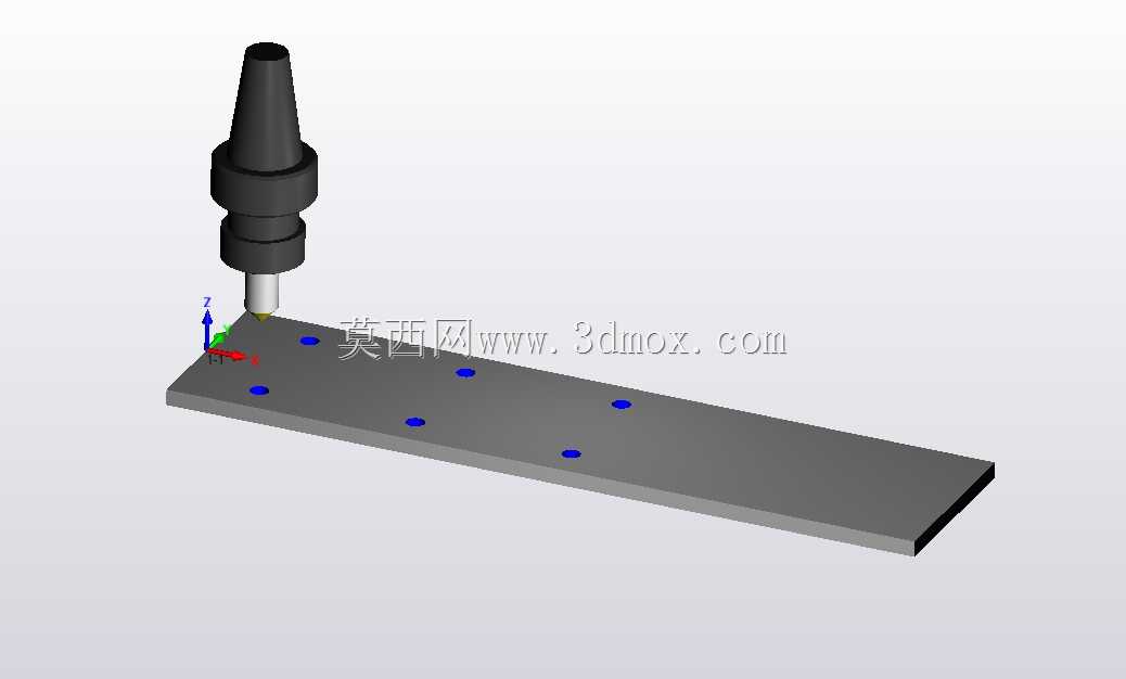 SolidCAM中的CNC程序示例