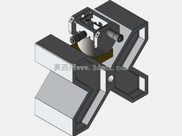 钻球中二极管组件的精确定位夹具