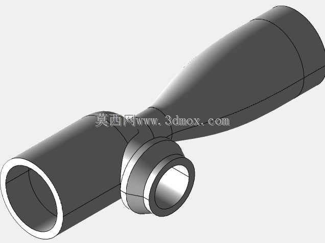 气动文丘里泵。3D打印友好