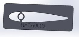 Naca0015机翼drowing模板
