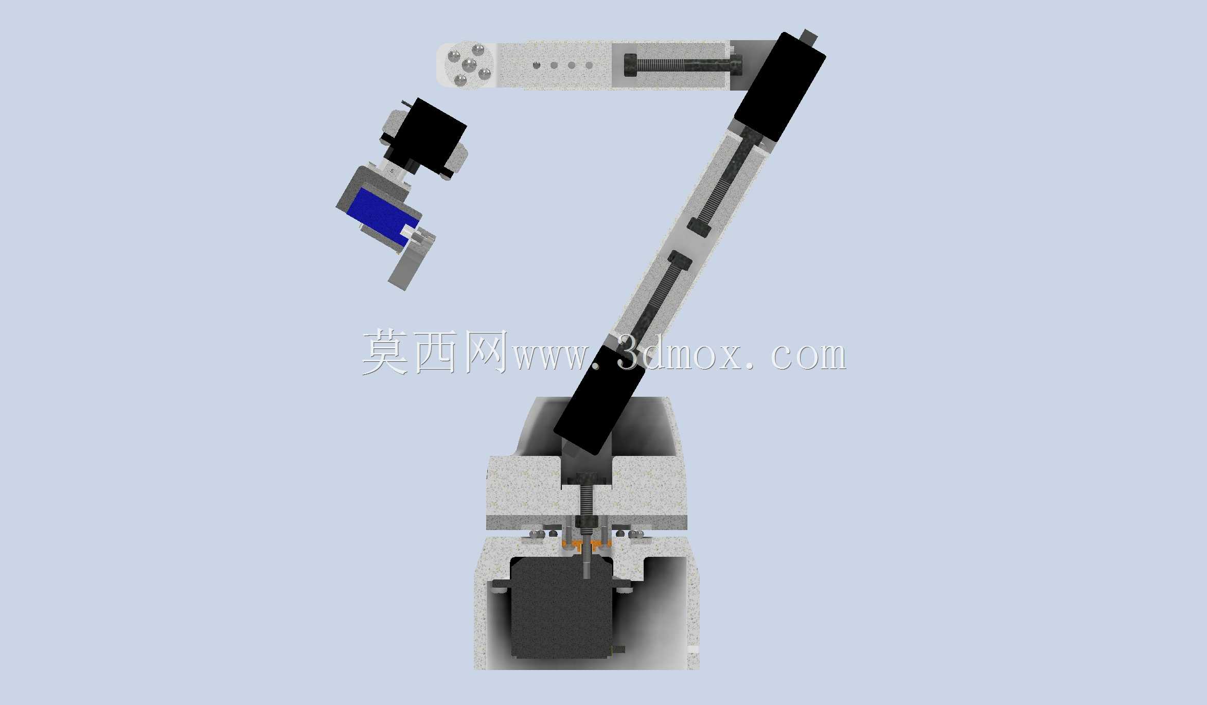 基于RDS3220mg伺服系统的拟人机器人
