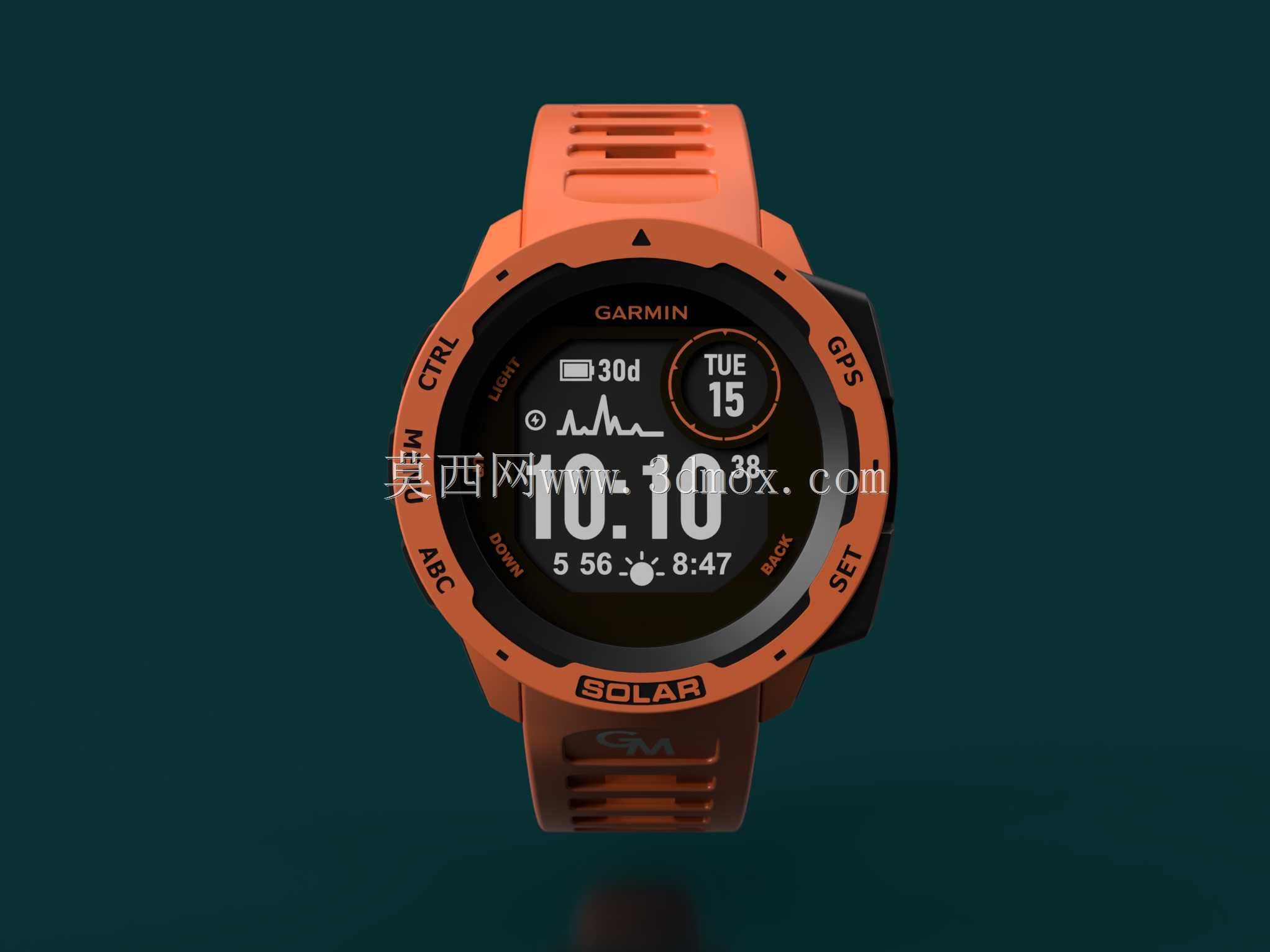 Garmin本能太阳能运动手表