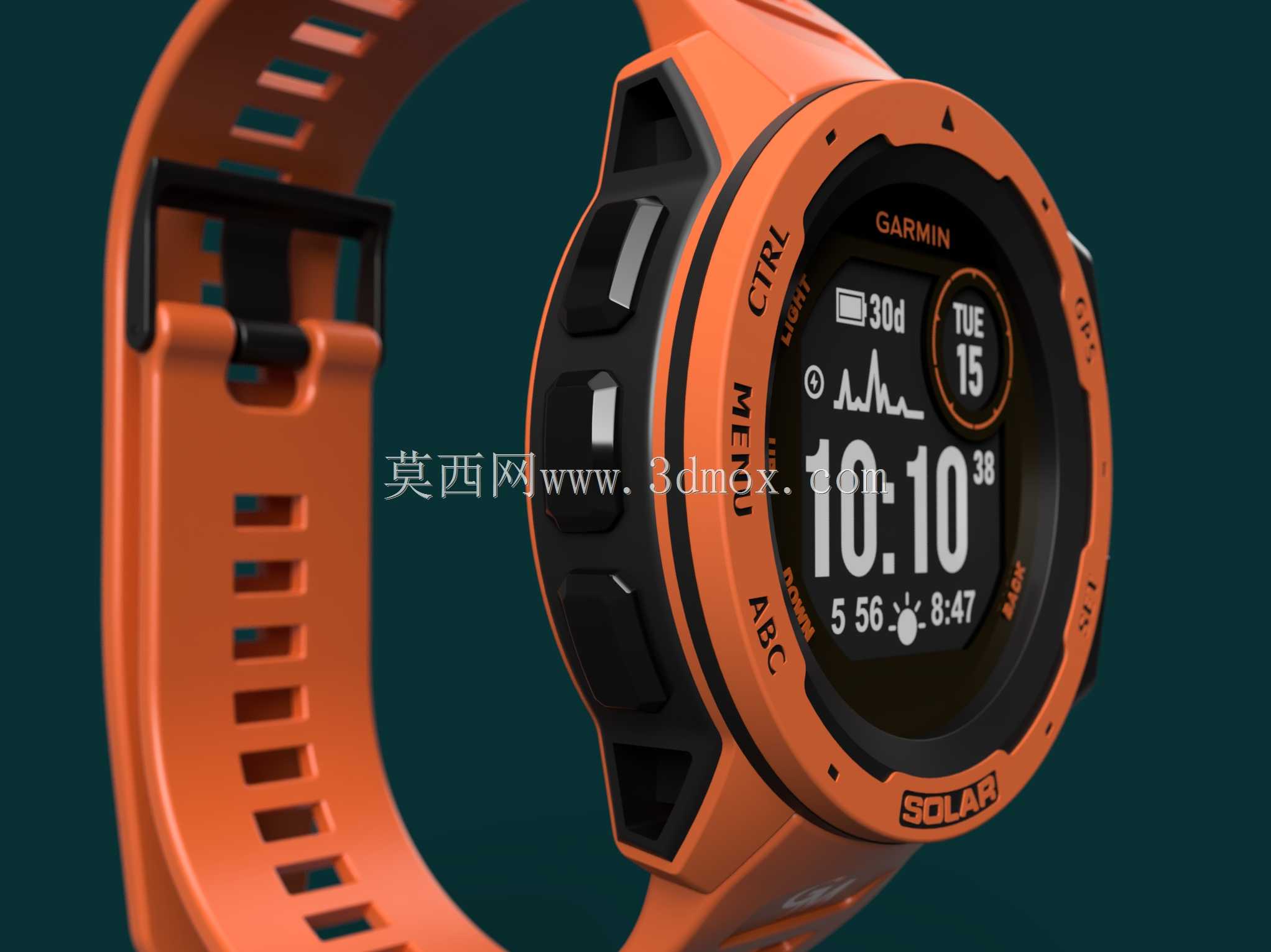 Garmin本能太阳能运动手表