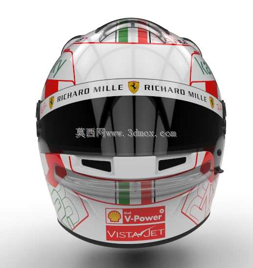 F1头盔查尔斯·莱克勒