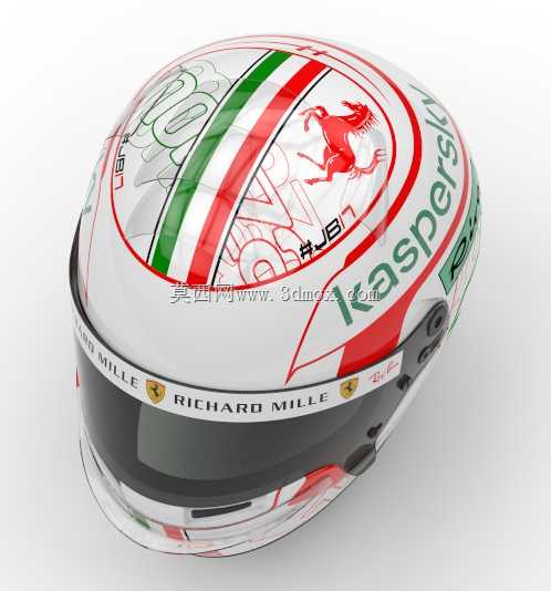 F1头盔查尔斯·莱克勒