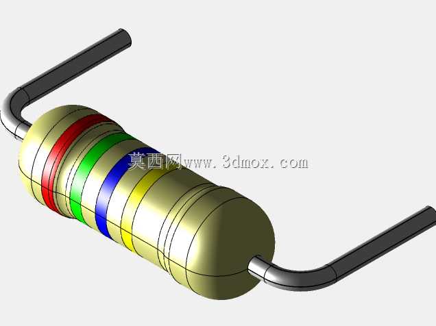 轴向电阻组件,米色