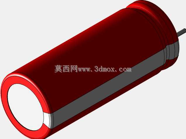 直径10毫米的径向电解电容器,间距5毫米