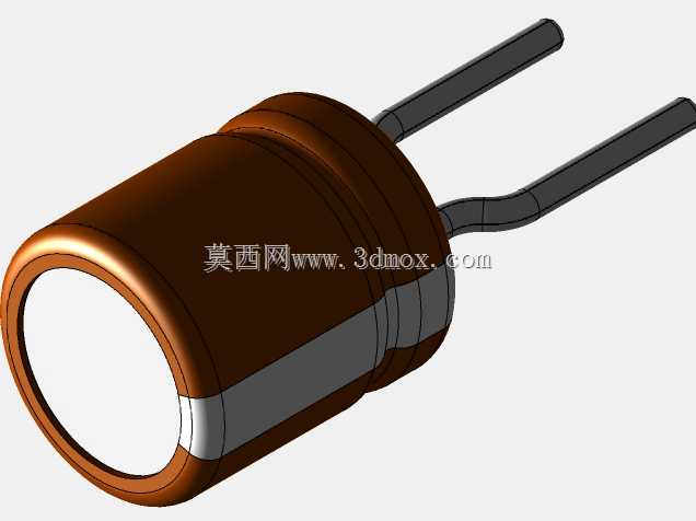 直径4mm的径向电解电容器,间距2.5mm