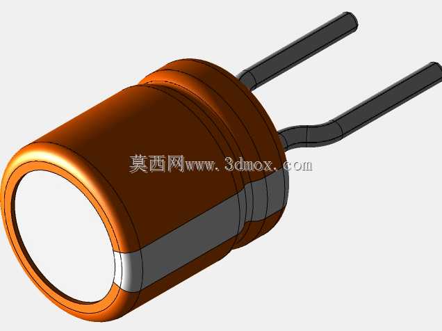 直径4mm的径向电解电容器,间距2.5mm