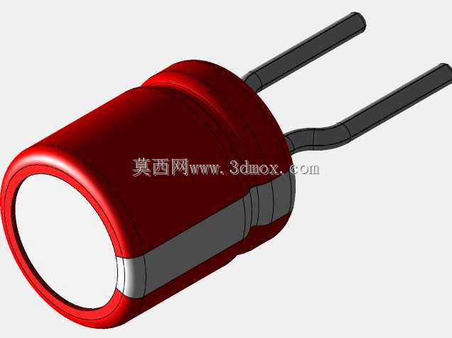 直径4mm的径向电解电容器,间距2.5mm