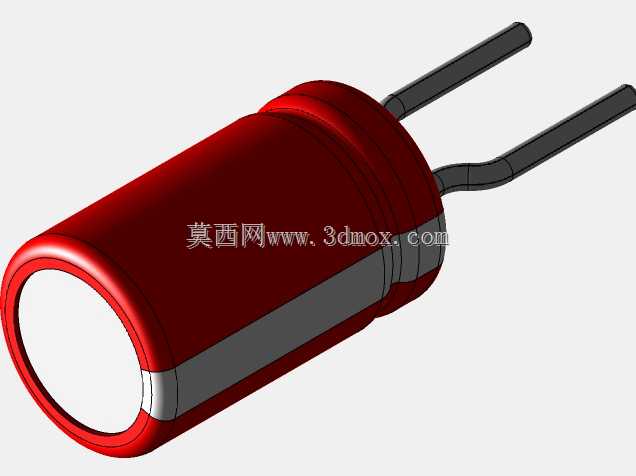 直径4mm的径向电解电容器,间距2.5mm