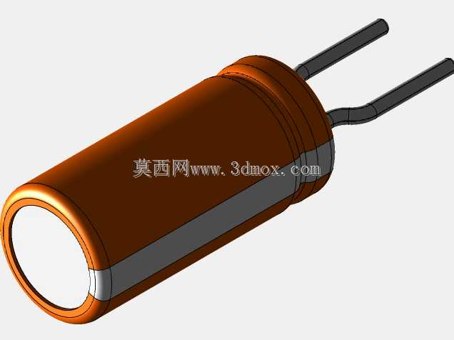 直径4mm的径向电解电容器,间距2.5mm