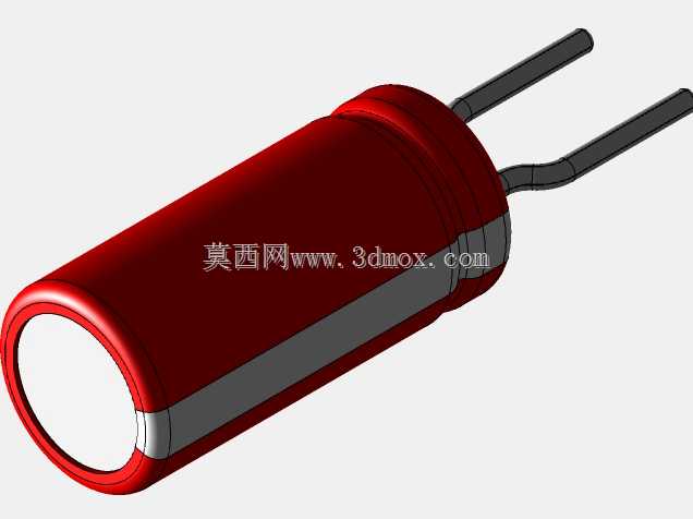 直径4mm的径向电解电容器,间距2.5mm