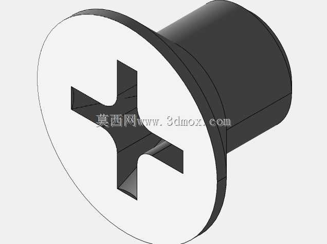 十字槽十字沉头平头螺钉M8