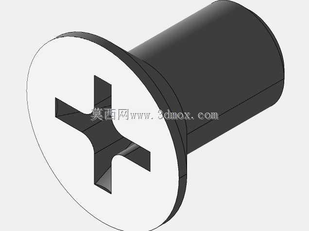 十字槽十字沉头平头螺钉M8