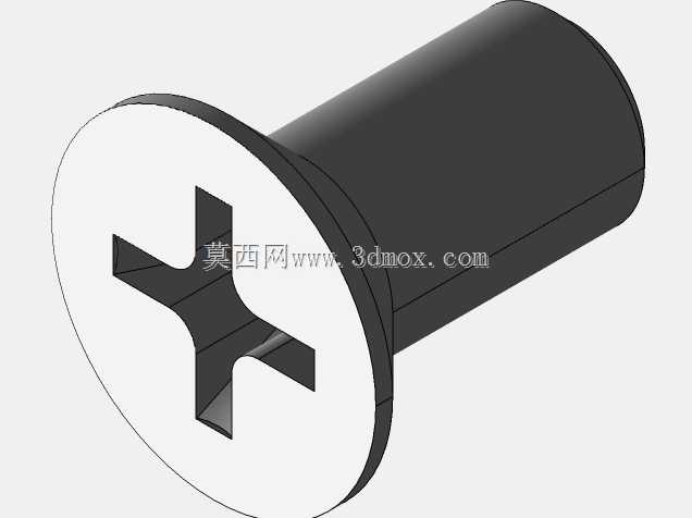 十字槽十字沉头平头螺钉M8