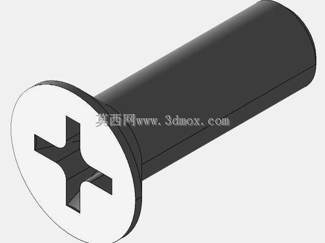 十字槽十字沉头平头螺钉M8