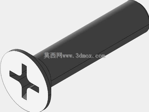 十字槽十字沉头平头螺钉M4