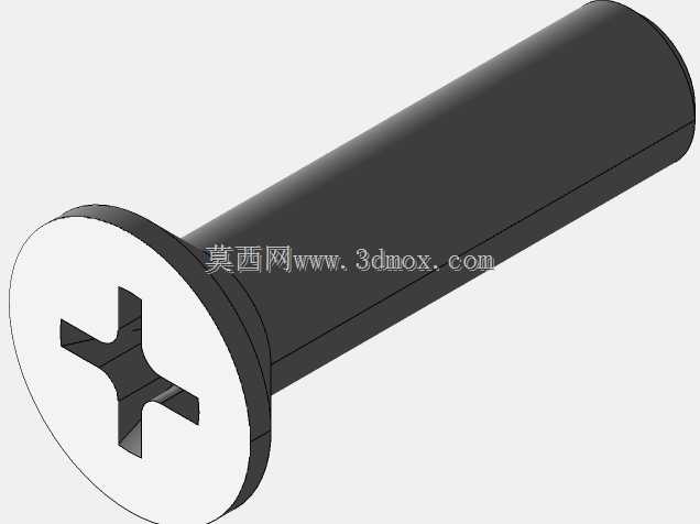 十字槽十字沉头平头螺钉M2。5.