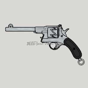 ĪɪM1878ʵ��ģ��.357 Mag��3D�ɴ�ӡ��ʾǹ��