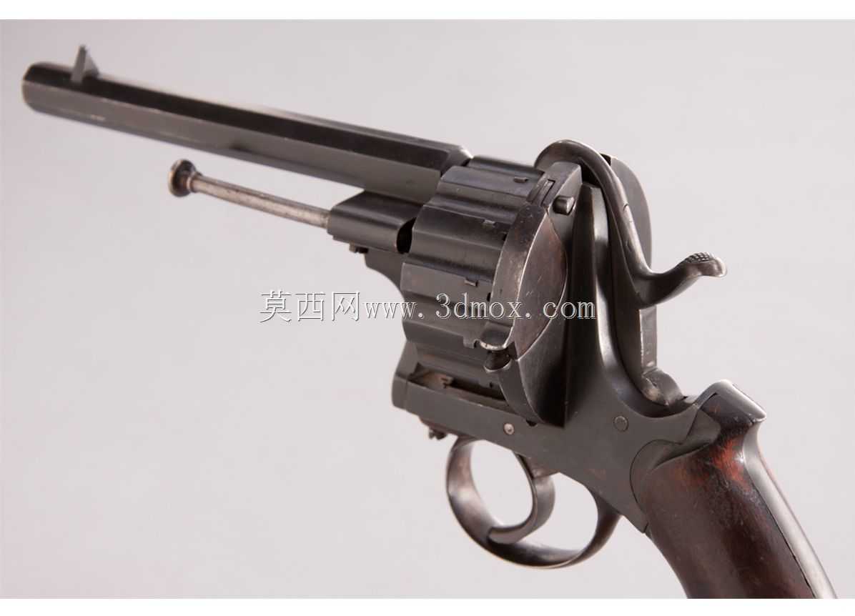 Lefaucheux M1858������10���˽�ǹ�ܣ�3D�ɴ�ӡ��ʾǹ��