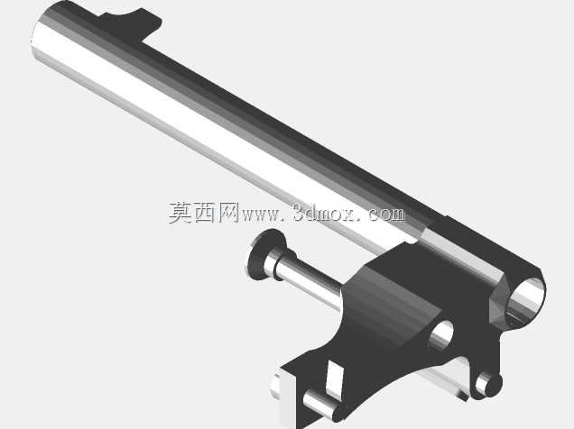 Lefaucheux M1858������10��Բ��ǹ�ܣ�3D�ɴ�ӡ��ʾǹ��