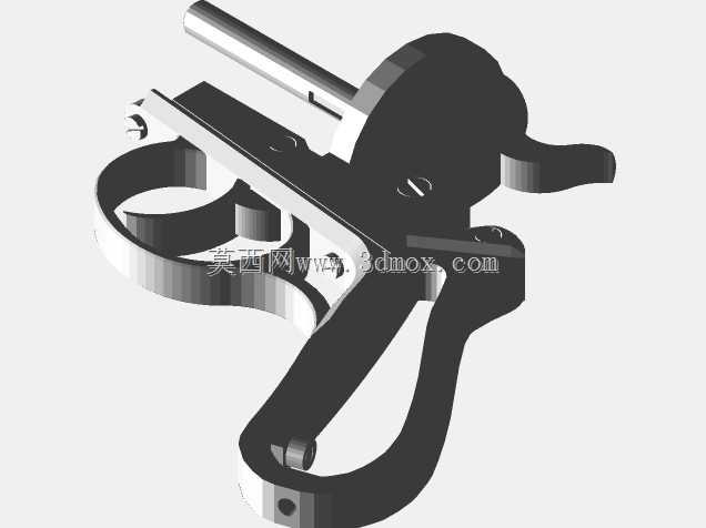 Lefaucheux M1858����֧�����˽�ǹ�ܣ�3D�ɴ�ӡ��ʾǹ��