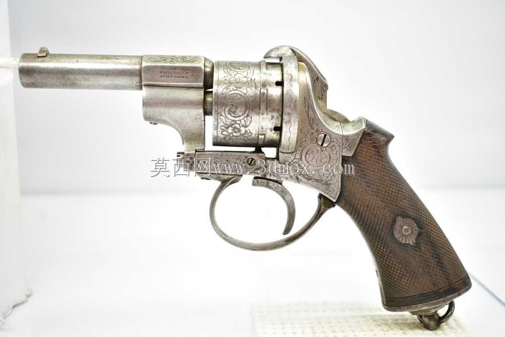 Lefaucheux M1858������6��Բ�ܣ�3D�ɴ�ӡ��ʾǹ��