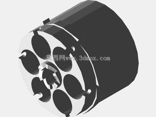 Lefaucheux M1858������6��Բ�ܣ�3D�ɴ�ӡ��ʾǹ��