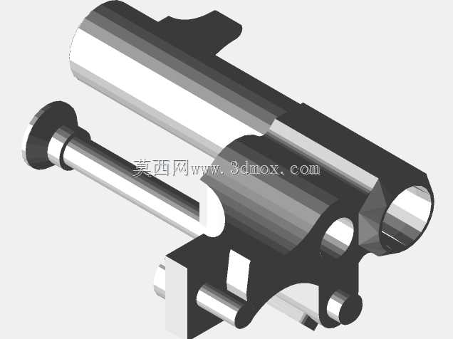 Lefaucheux M1858������6��Բ�ܣ�3D�ɴ�ӡ��ʾǹ��