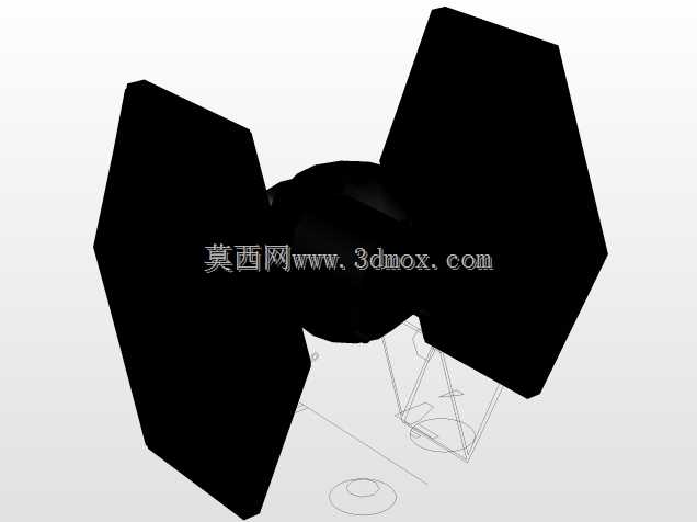 星际大战TIE(双离子发动机)战斗机