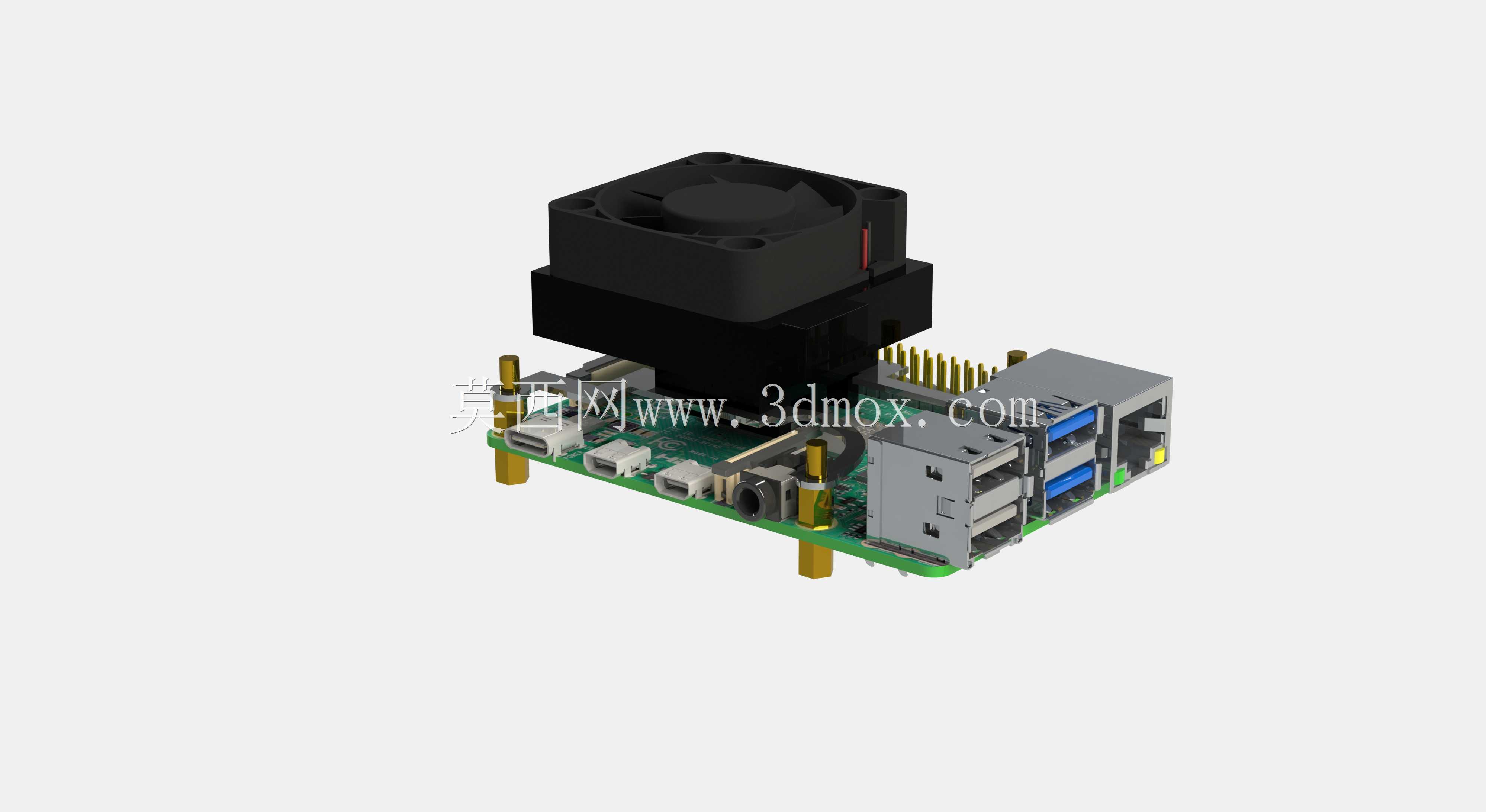 GeeekPi Raspberry Pi 4���ȣ�Raspberry Pi�͵�CPU��ȴ������RGB��ȴ���Ⱥ�Raspberry Piɢ����������Raspberry Pi 4 B��\u0026 R