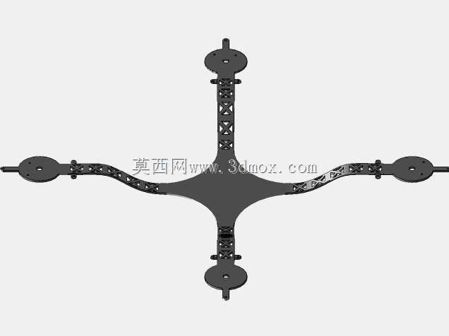 400毫米四旋翼机铝框架