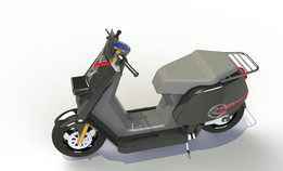 滑板车/摩托车(简单3D)