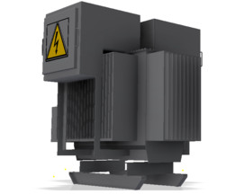 虚拟1500kVA 11000V三相YNd1 ONAN变压器