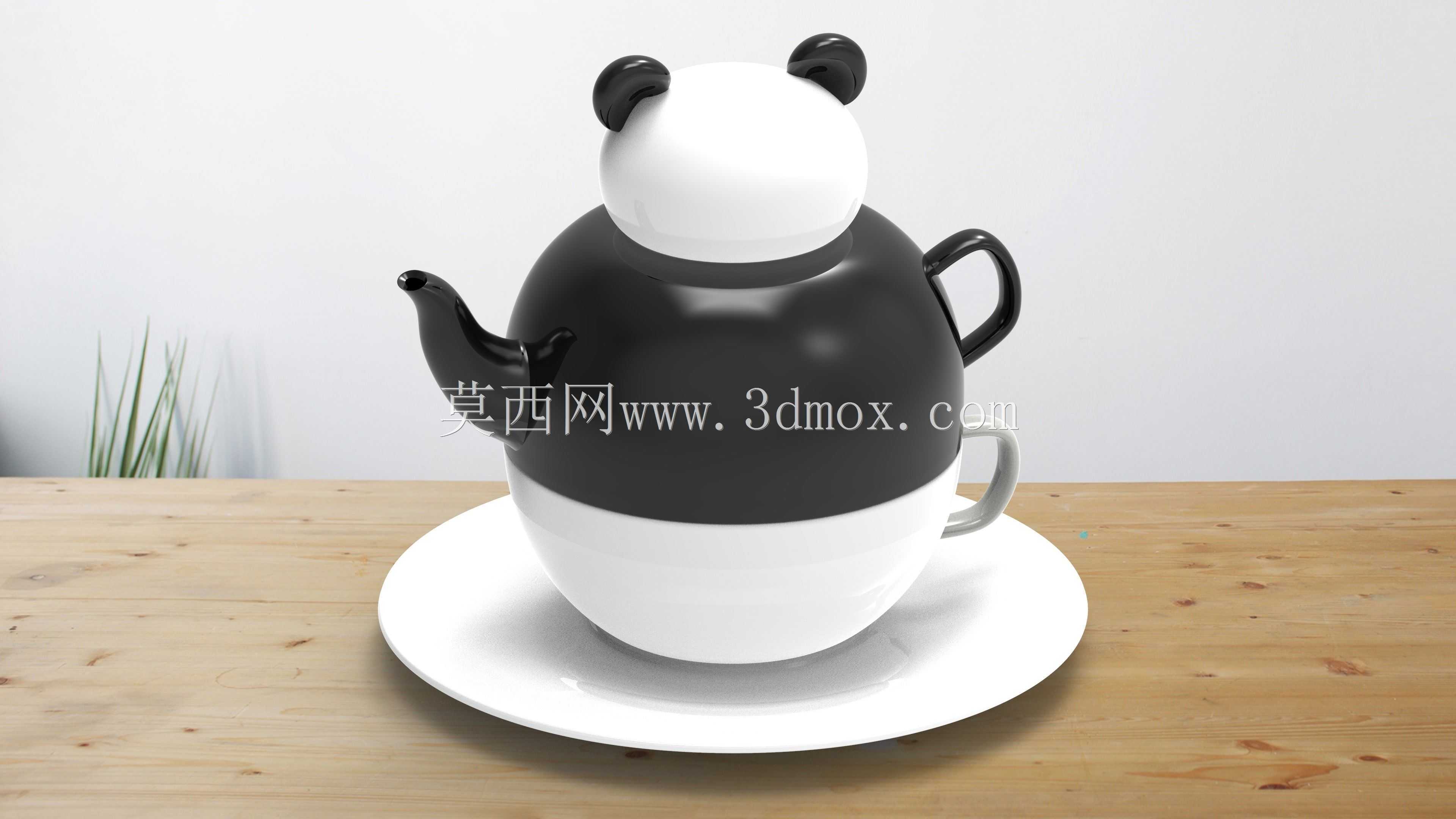 Autodesk Maya和Keyshot中的茶壶设计