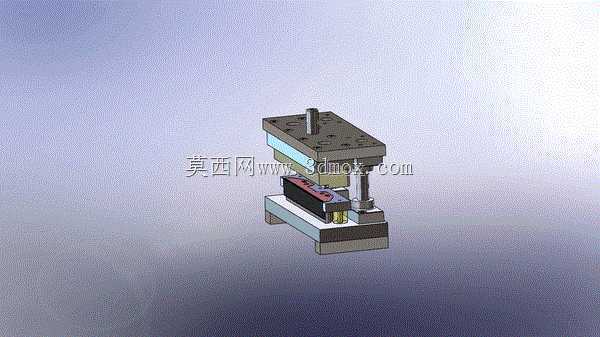 切边和冲孔模-L形件