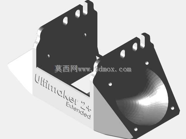 Ultimaker 2+风扇护罩升级(改进版)