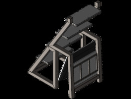 椅子和梯子(SILLA ESCALERA)