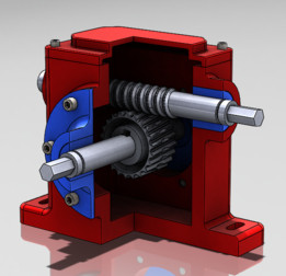 tornillo sinfín减速器/齿轮减速器驱动