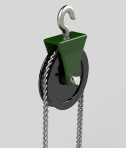Polea con cadena��garrocha��/�������Ļ���