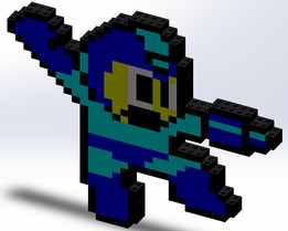 MegaMan de LEGO